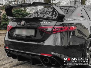 Alfa Romeo Giulia Trunk Spoiler - Carbon Fiber - GTAm Style - Koshi